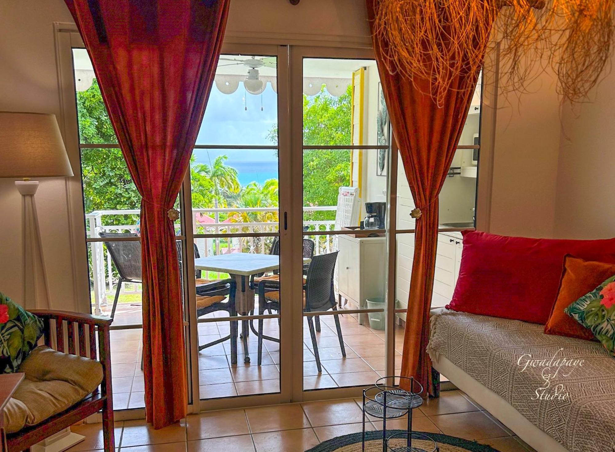 Vue Exclusive Mer Et Volcan, Village Vacances Avec Plage Et Piscine, Les Gwadastudios Sainte-Anne  Exterior foto